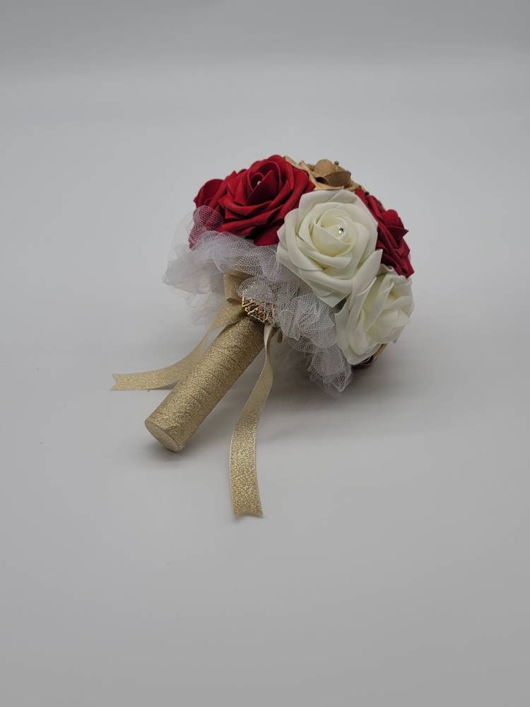 Gold Boutonnieres And Corsages with or without babies breath, Corsages Available In Pin On And Wrist, Custom Colors Available