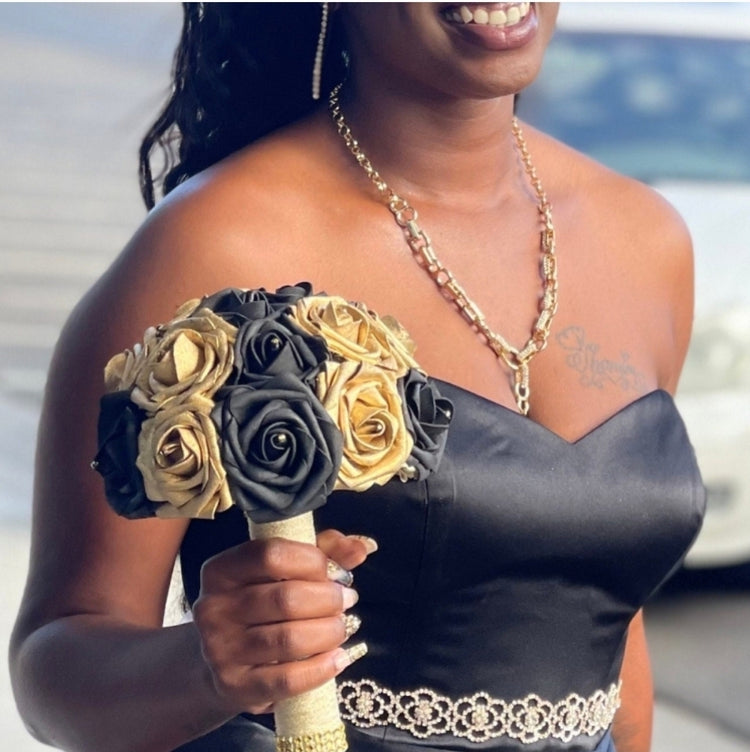 Black Wedding Bouquets