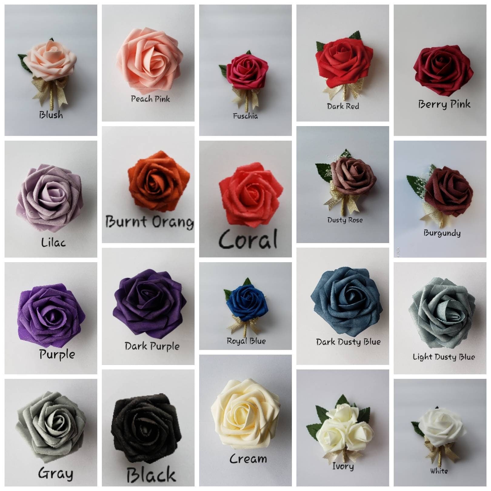 Gothic Skull Burgundy Boutonniere, Goth Corsage, 25 Colors Available, Corsages Available In Pin On And Wrist, Matching Bouquets Available