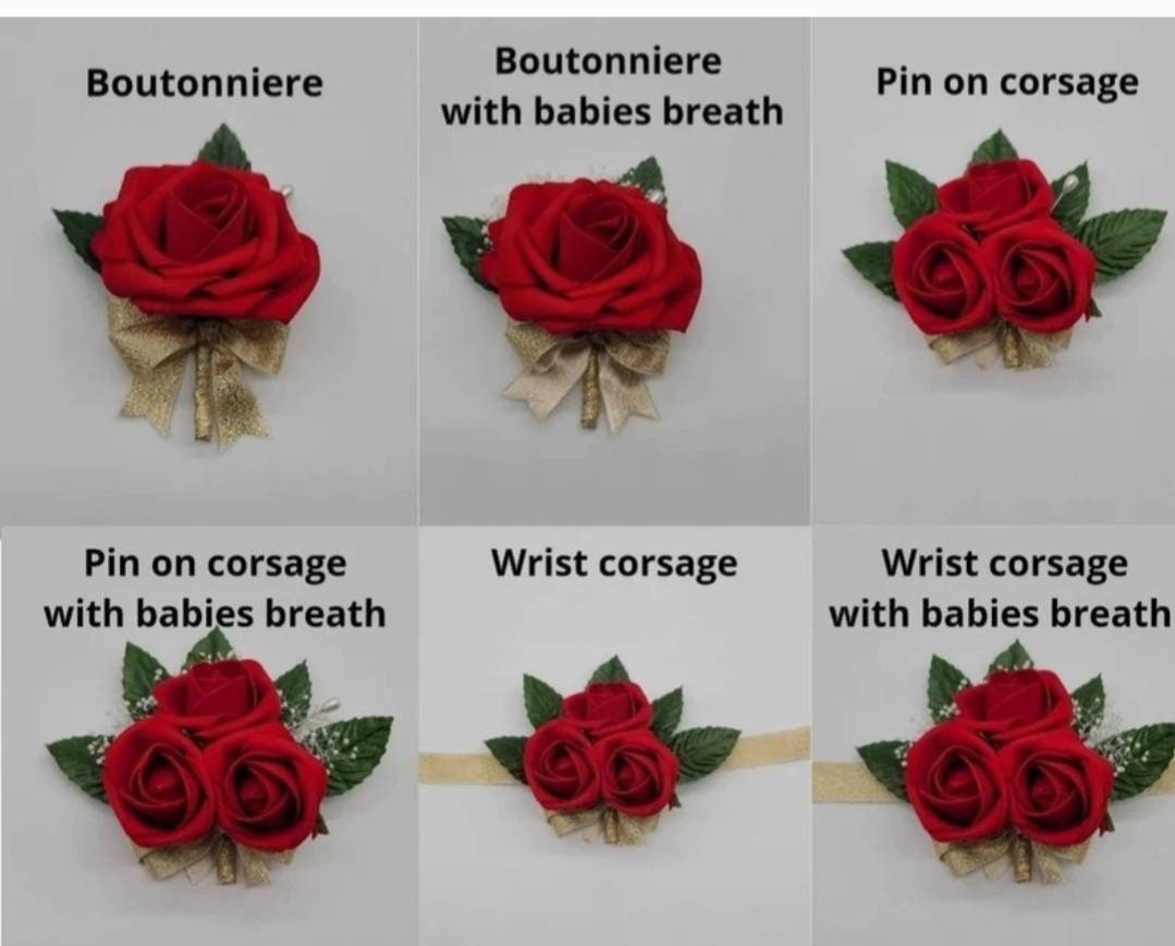 Ivory Bridal Bouquet Made With Real Touch Roses