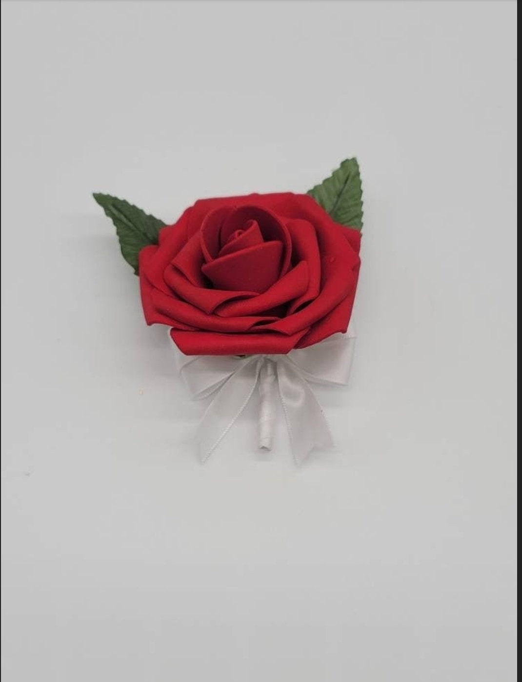 Traditional Winter Red and White Wedding Bouquet