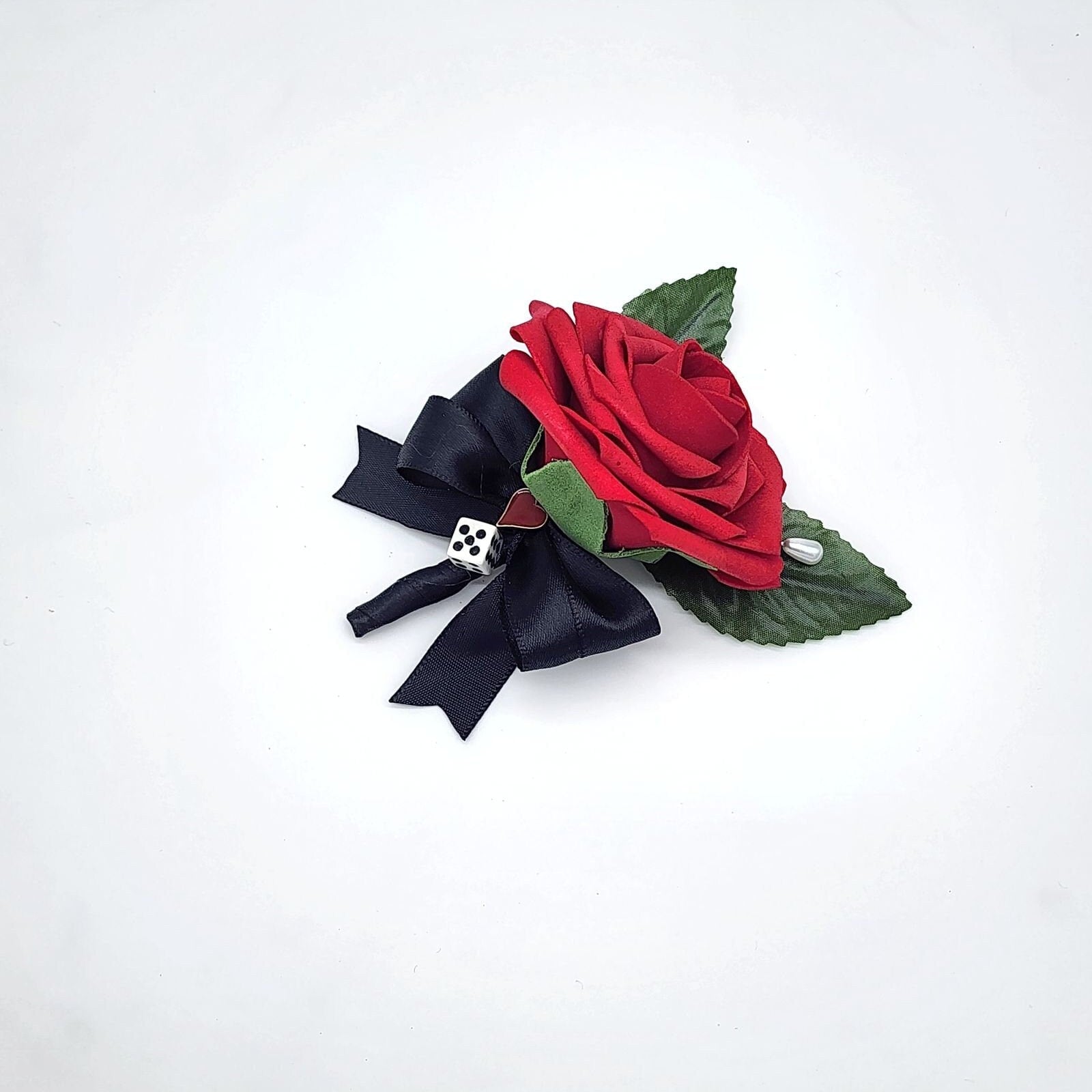 Las Vegas Wedding red, black, and white Corsages and Boutonnieres, Card Suite, Matching Bouquets Available, Destination Weddings