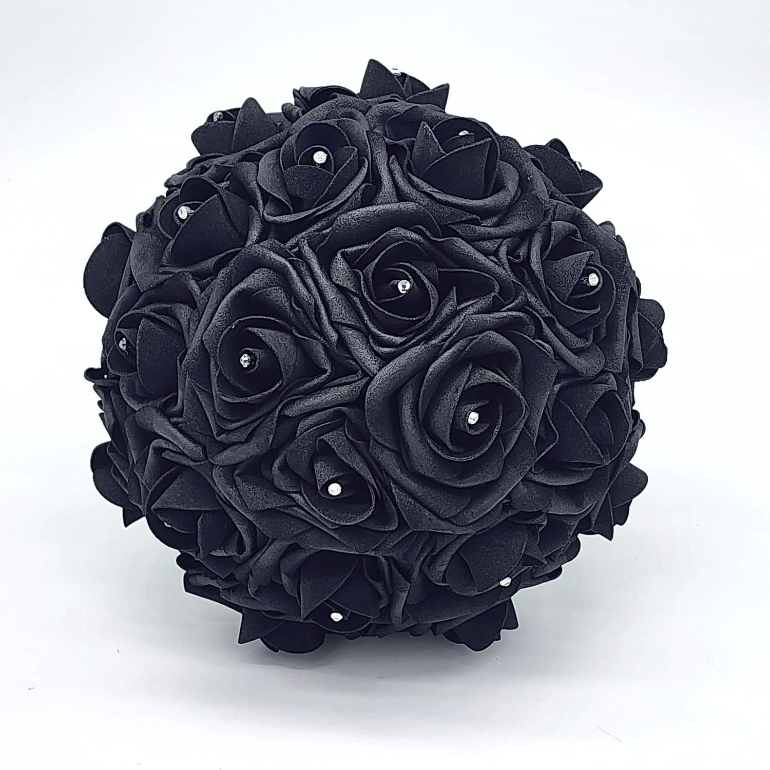 black bouquet front view