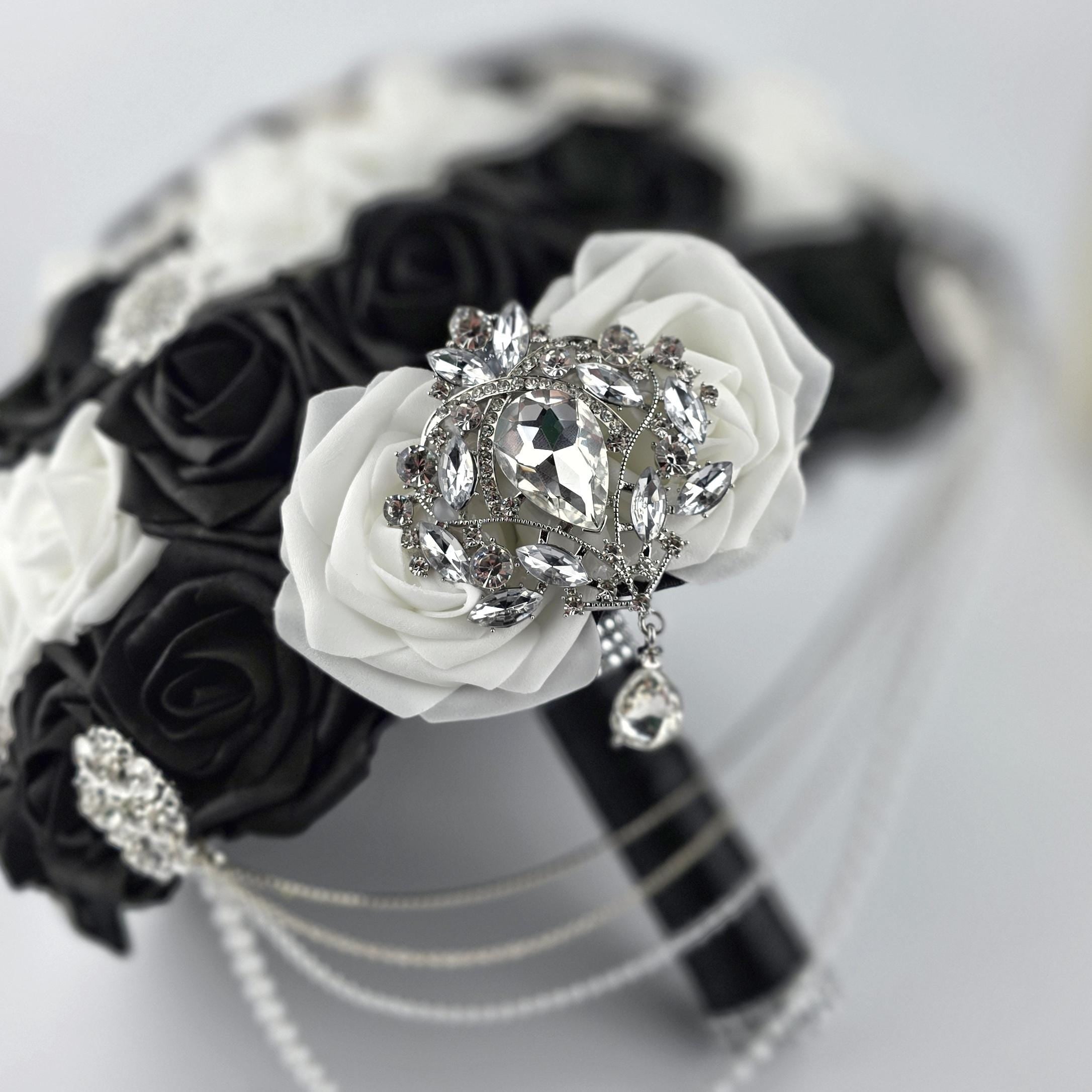 Close up of brooch